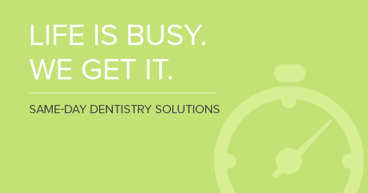Save Time with Same-Day Dentistry [Infographic]